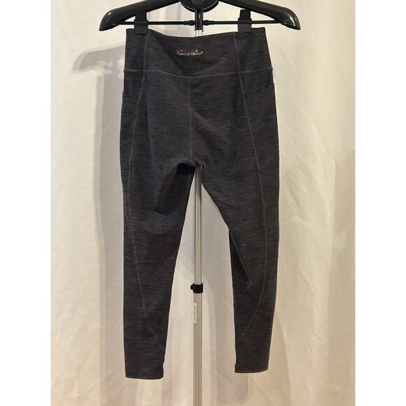 Women's Victoria's Secret 2 pairs of Black & Gray Leggings Size M - Picture 6 of 8